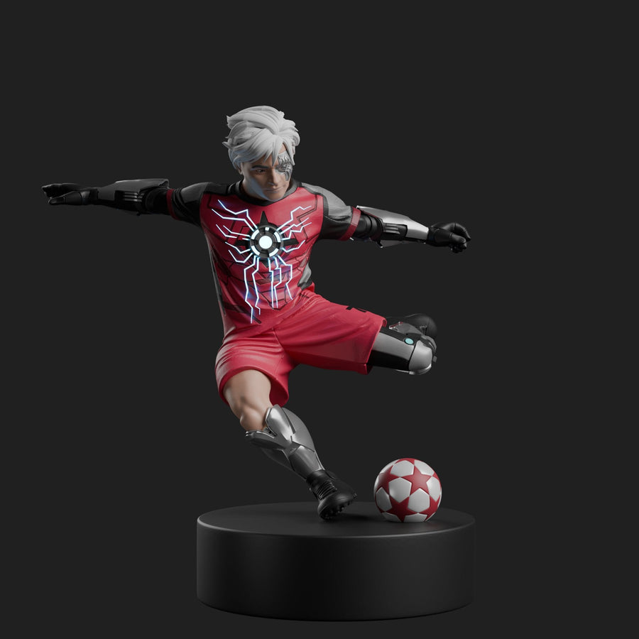ICON #001 The Striker — Star Icons Series 1 Premium Collectible Figurine